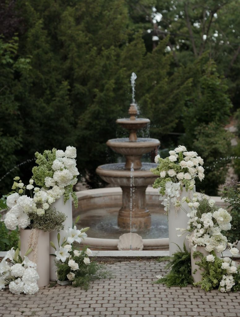 Arreglo floral para una boda en Madrid